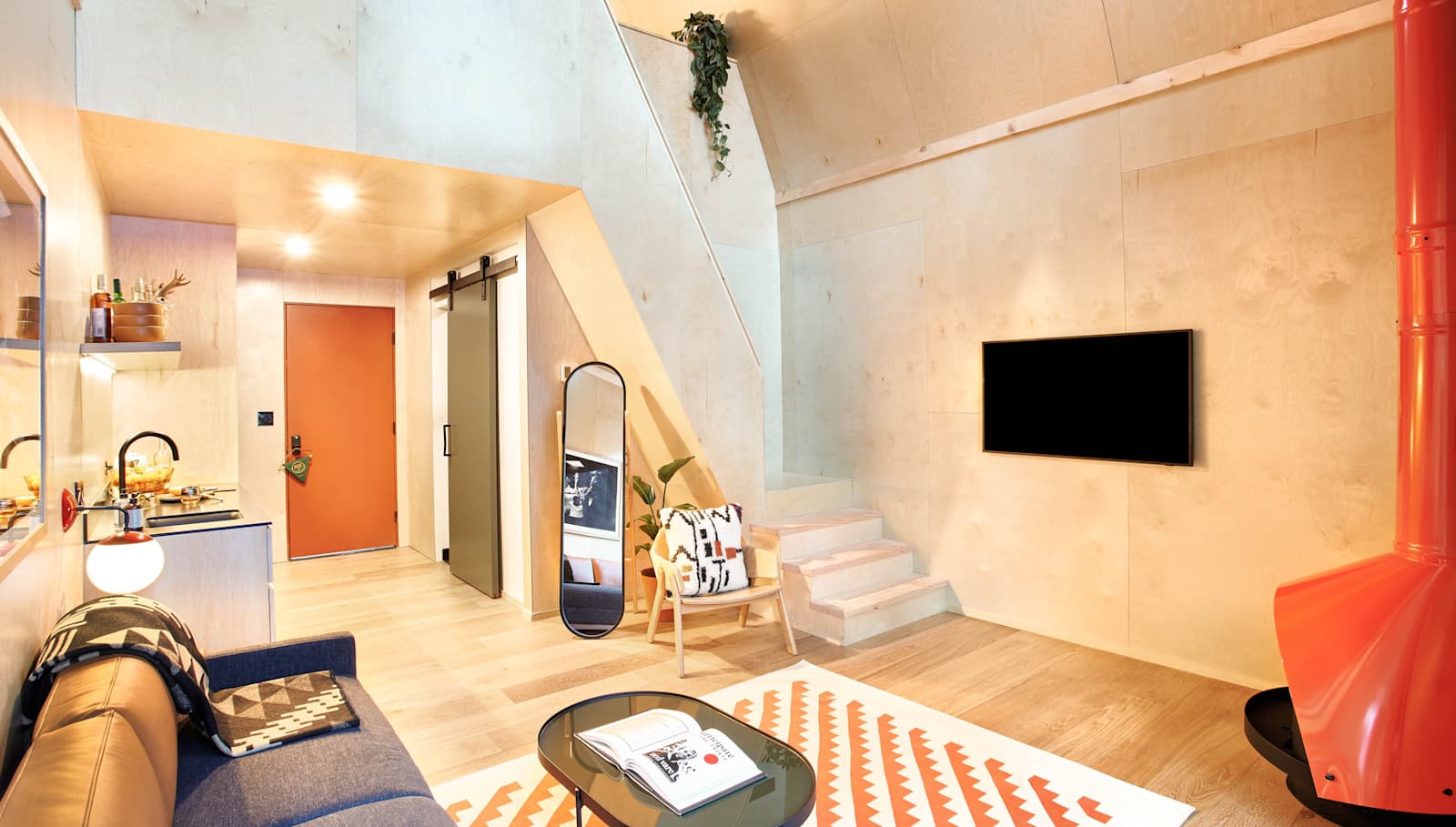 Interior of Cabin Downstairs
